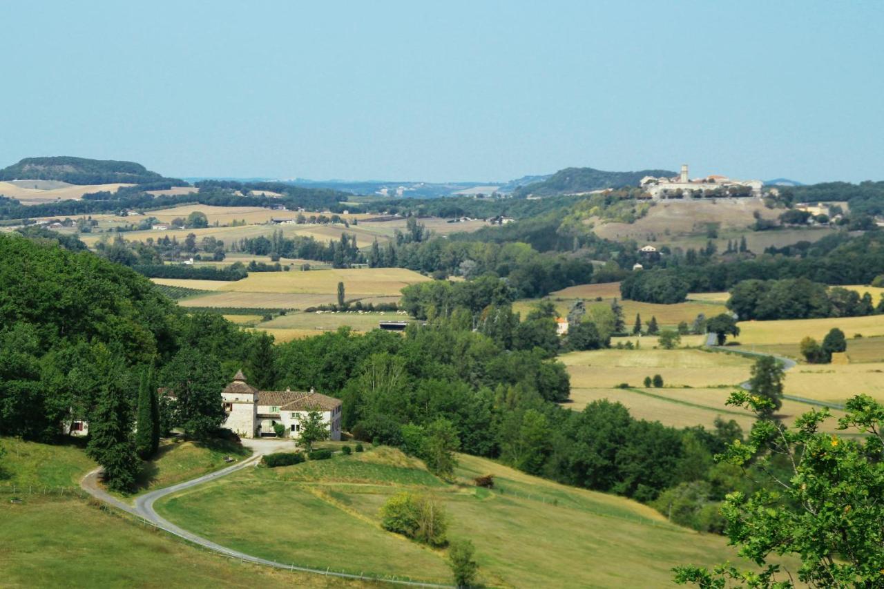 Manoir Le Moulinal47 - Vue Panoramique Courbiac Exterior foto