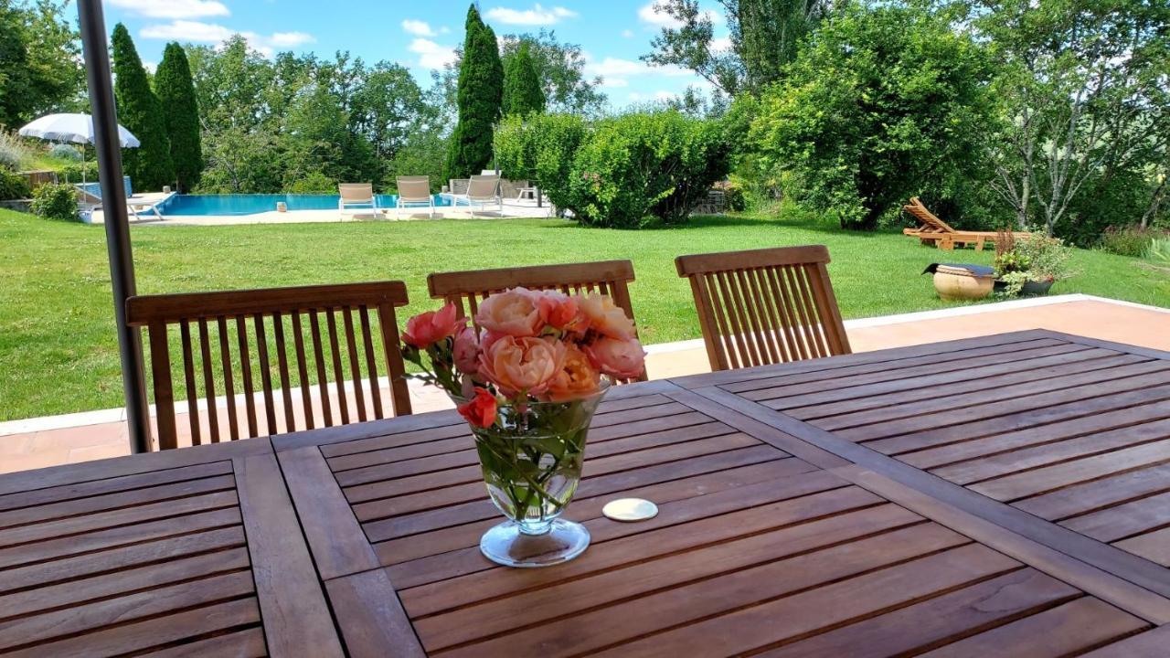 Manoir Le Moulinal47 - Vue Panoramique Courbiac Exterior foto
