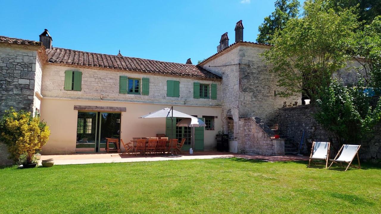 Manoir Le Moulinal47 - Vue Panoramique Courbiac Exterior foto