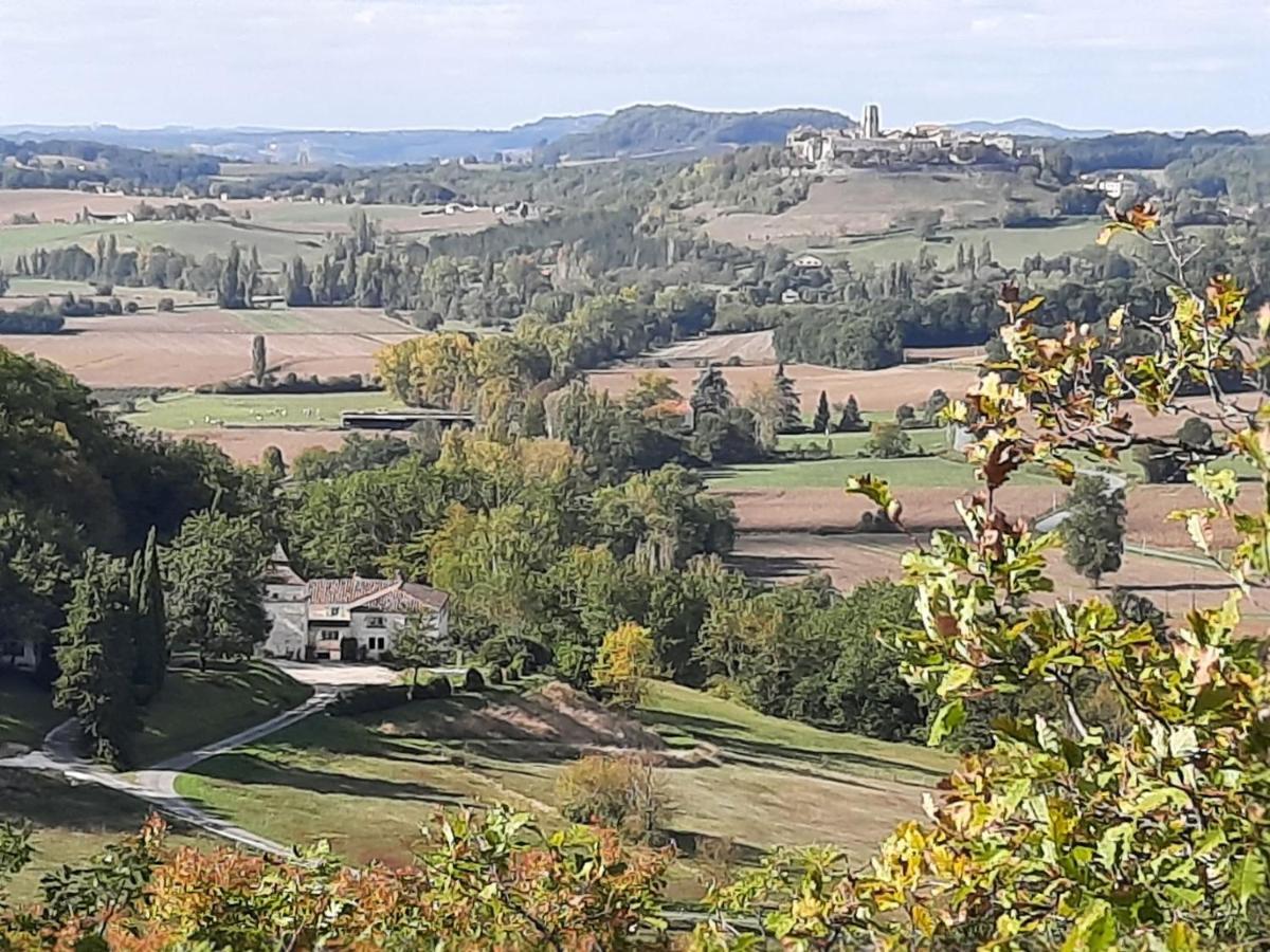 Manoir Le Moulinal47 - Vue Panoramique Courbiac Exterior foto