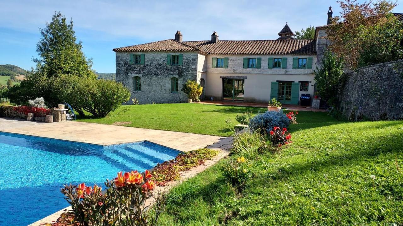 Manoir Le Moulinal47 - Vue Panoramique Courbiac Exterior foto